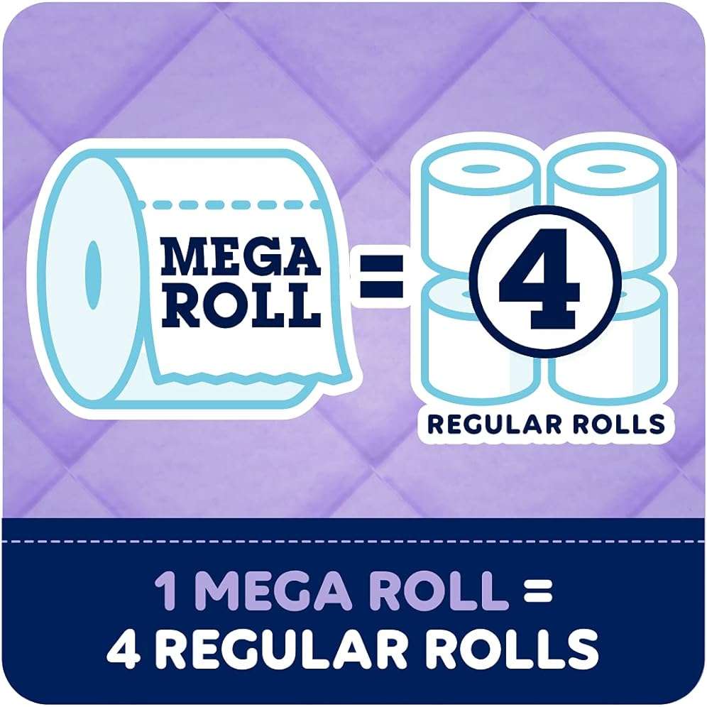 Quilted Northern Ultra Plush Toilet Paper, 32 Mega Rolls = 128 Regular Rolls, 3-Ply Bath Tissue (Packaging May Vary), 8 Count (Pack of 4) - Image 5