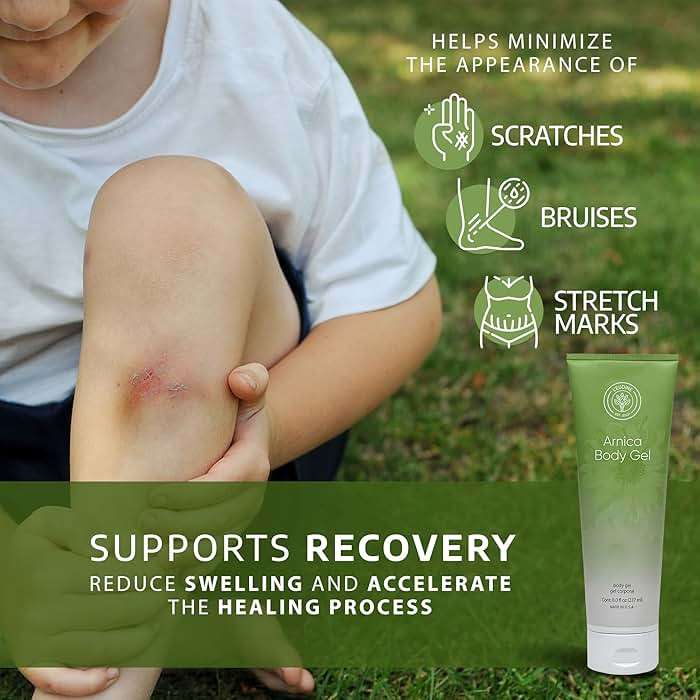 L’EUDINE Arnica Gel with Arnica Montana Extract – Cooling & Refreshing Topical Gel – Lightweight, Non-Greasy Skin Care for Daily Use – 8 Fl Oz - Image 3