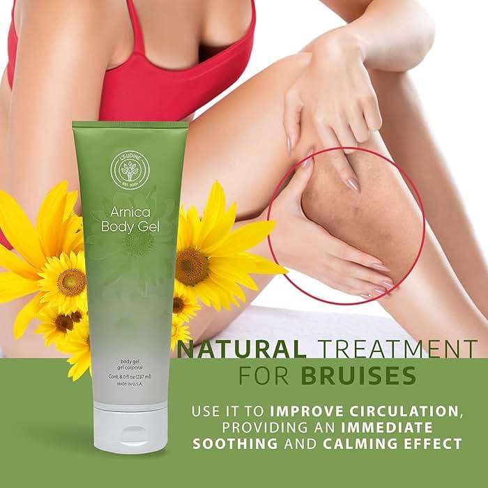 L’EUDINE Arnica Gel with Arnica Montana Extract – Cooling & Refreshing Topical Gel – Lightweight, Non-Greasy Skin Care for Daily Use – 8 Fl Oz - Image 5
