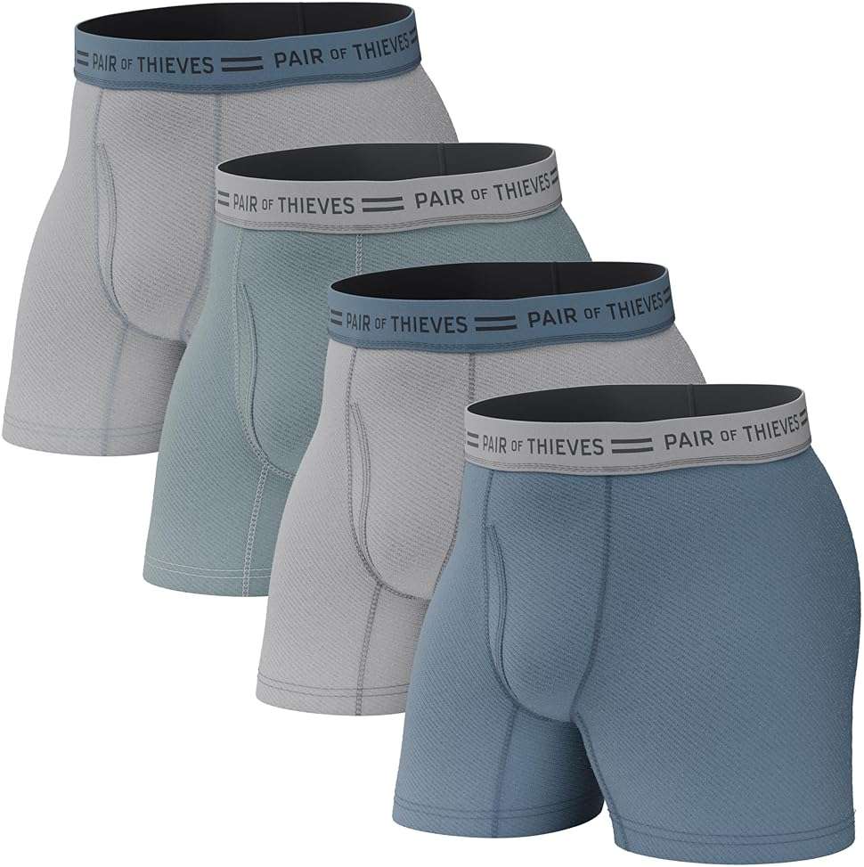 Pair of Thieves Men Every Day Kit Boxer Briefs | Underwear for Men | Soft, Tagless, Cotton Spandex Blend | Moisture Wicking - Image 1