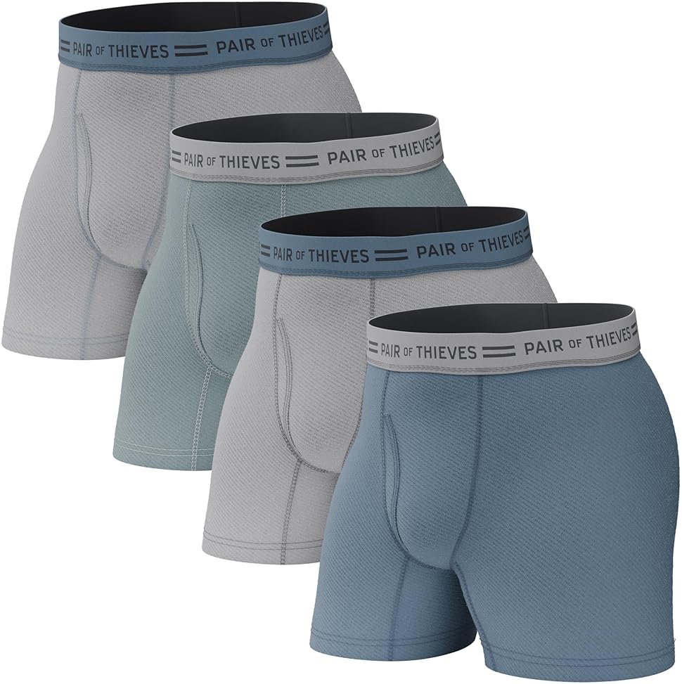Pair of Thieves Men Every Day Kit Boxer Briefs | Underwear for Men | Soft, Tagless, Cotton Spandex Blend | Moisture Wicking - Product Image
