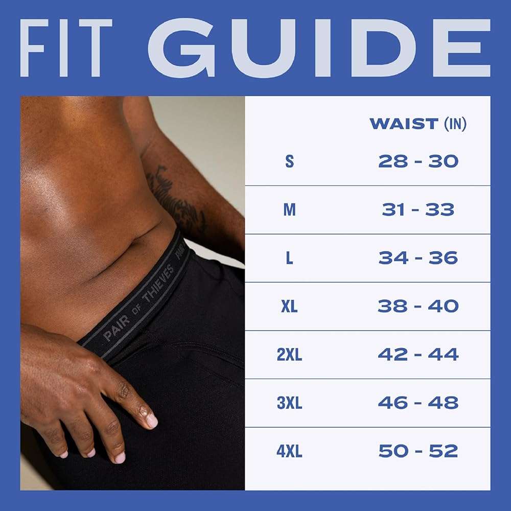Pair of Thieves Men Every Day Kit Boxer Briefs | Underwear for Men | Soft, Tagless, Cotton Spandex Blend | Moisture Wicking - Image 6