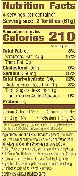 Old El Paso Flour Tortilla Pockets, Meal Prep, 8 Ct, 8.4 oz - Image 2
