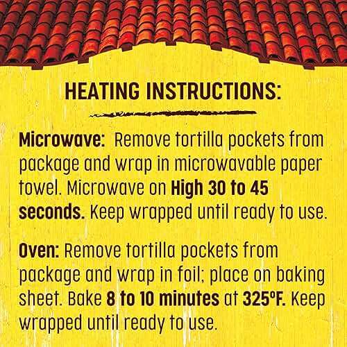 Old El Paso Flour Tortilla Pockets, Meal Prep, 8 Ct, 8.4 oz - Image 5