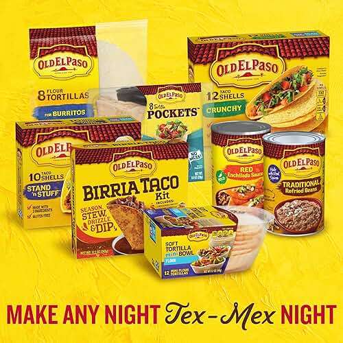 Old El Paso Flour Tortilla Pockets, Meal Prep, 8 Ct, 8.4 oz - Image 6
