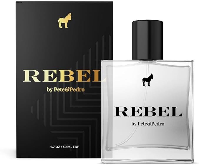 Pete & Pedro Rebel Eau De Parfum - Citrus, Spice & Musk With Lasting Woody Notes | Men's Cologne & Fragrance | Inspired By A Top House Fragrance For Men | As Seen on Shark Tank, 1.7 oz. - Product Image