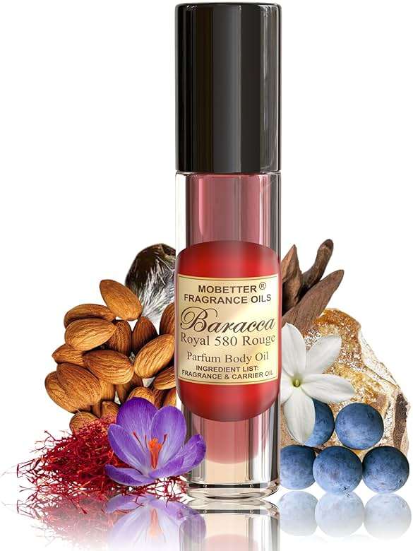 MOBETTER FRAGRANCE OILS Baracca Royal 580 Rouge 0.33 Oz Perfume Fragrance Body Oil for Unisex - Image 2