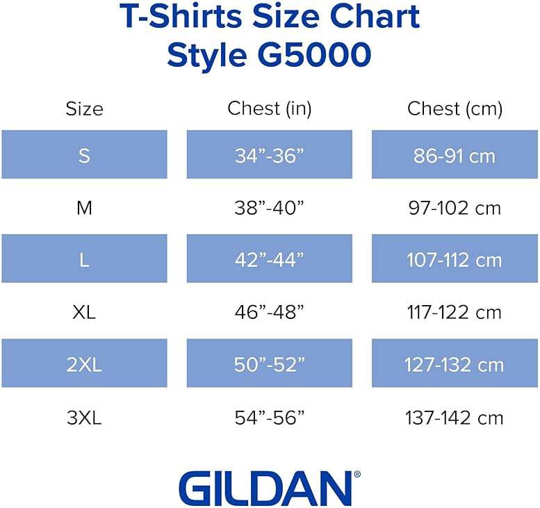 Gildan Adult Heavy Cotton T-Shirt, Style G5000 - Image 5