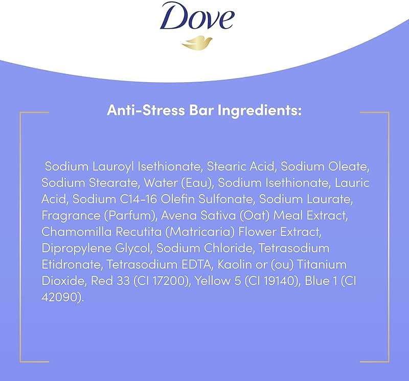 Dove Beauty Bar Gentle Cleanser Moisturizes To Calm Skin Anti-Stress Cream Bar Gentle Bar Soap Cleanser Made With 1/4 Moisturizing Cream 3.75 oz 14 Count - Image 14