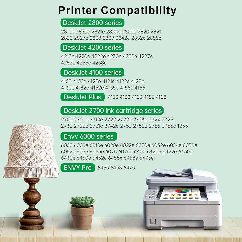 SAILNER 67XL Ink Cartridges Black/Color Combo Pack Replacement for HP Ink 67 HP67XL (2-Pack High Yield) Compatible with HP DeskJet 2755e 2855e 2700e 4155e 2734e 2827e 4100e Envy 6055 6455e Printer - Image 3
