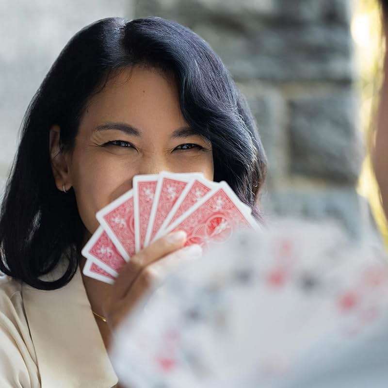 Bicycle Rider Back Playing Cards, Standard Poker Size Deck of Cards, Red & Blue (2 Pack), Classic Cards for Poker, Blackjack, Family Game Night & Card Games, Fun for All Ages - Image 2