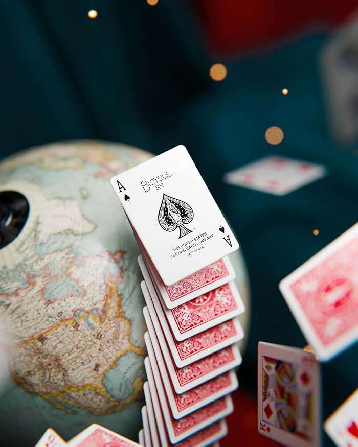 Bicycle Rider Back Playing Cards, Standard Poker Size Deck of Cards, Red & Blue (2 Pack), Classic Cards for Poker, Blackjack, Family Game Night & Card Games, Fun for All Ages - Image 7