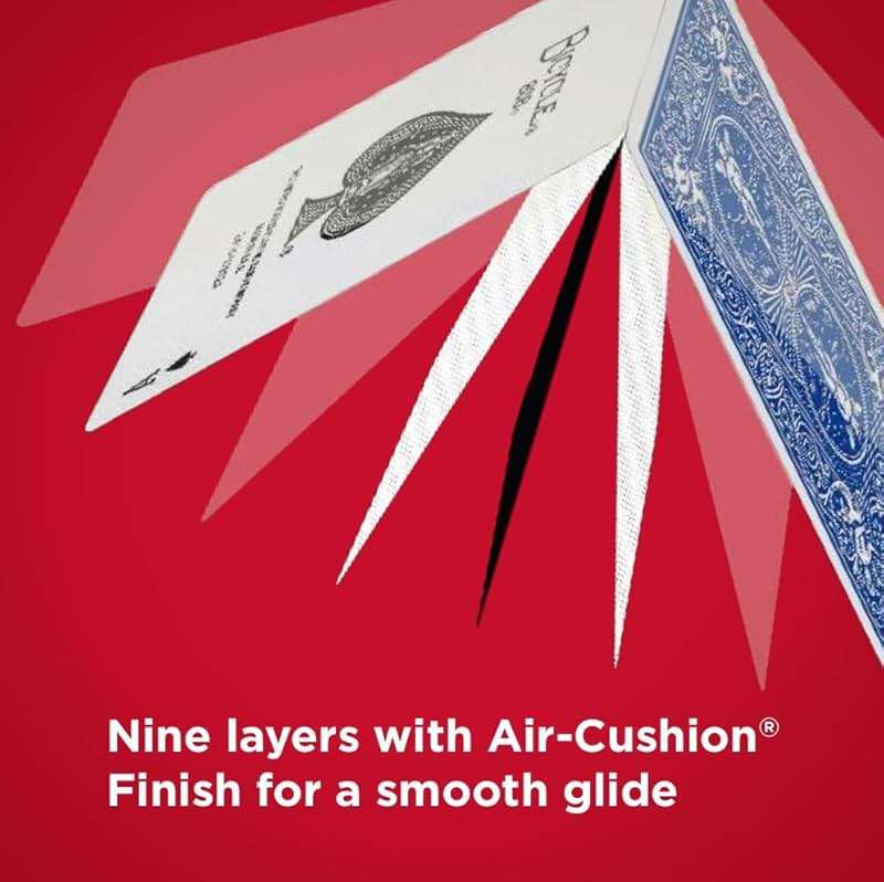 Bicycle Rider Back Playing Cards, Standard Poker Size Deck of Cards, Red & Blue (2 Pack), Classic Cards for Poker, Blackjack, Family Game Night & Card Games, Fun for All Ages - Image 8