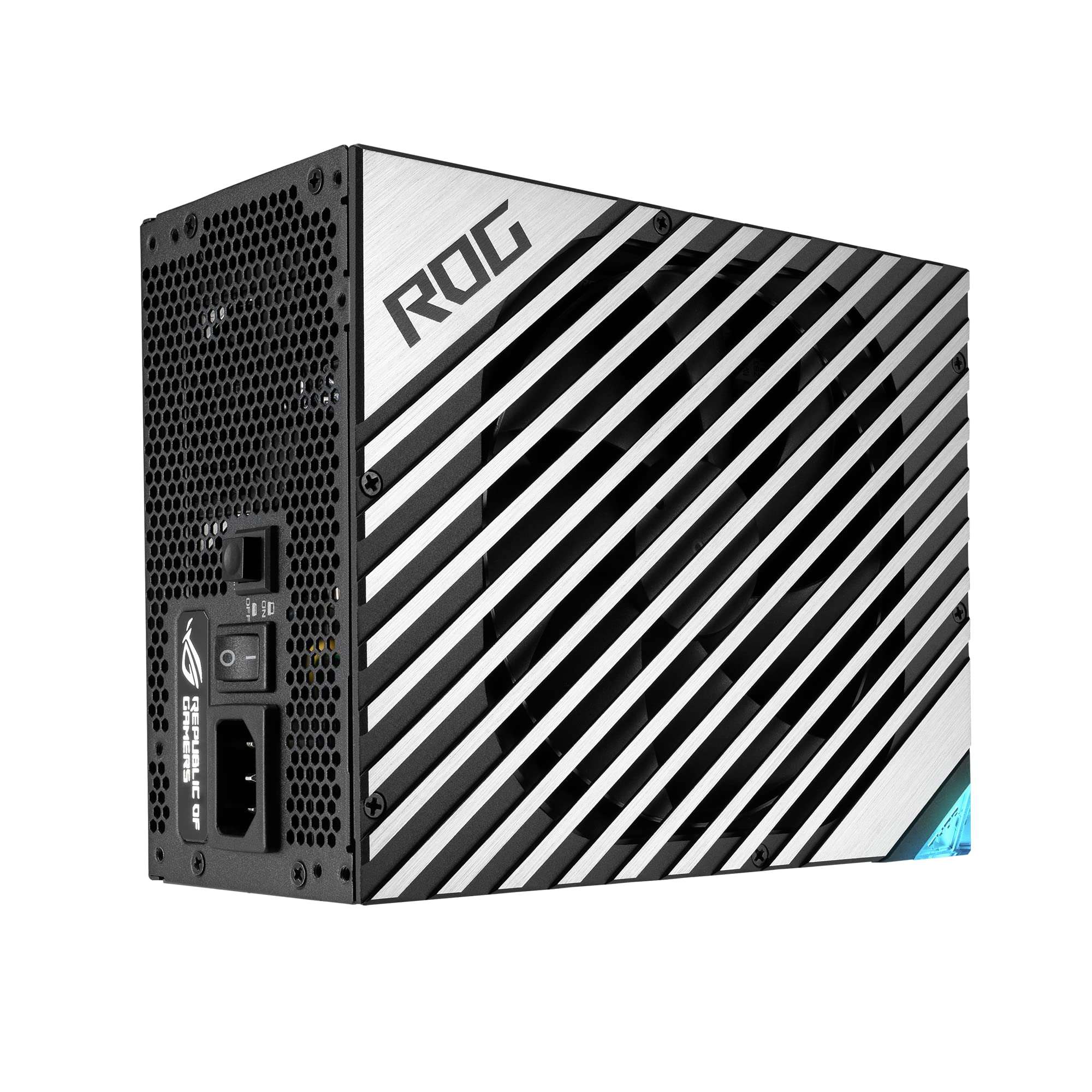 ASUS ROG Thor 1000W Platinum II Fully Modular Power Supply with 1000W, 80+ Platinum, ROG Heatsinks, 135mm Fan, 0dB Mode, OLED Display, Aura Sync - Image 9