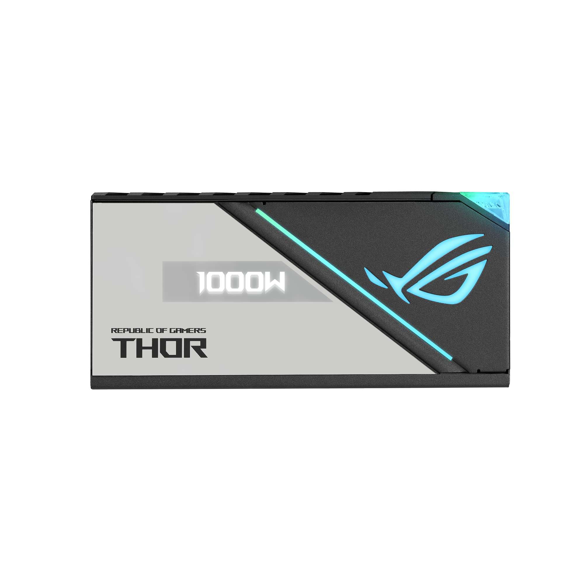 ASUS ROG Thor 1000W Platinum II Fully Modular Power Supply with 1000W, 80+ Platinum, ROG Heatsinks, 135mm Fan, 0dB Mode, OLED Display, Aura Sync - Image 10