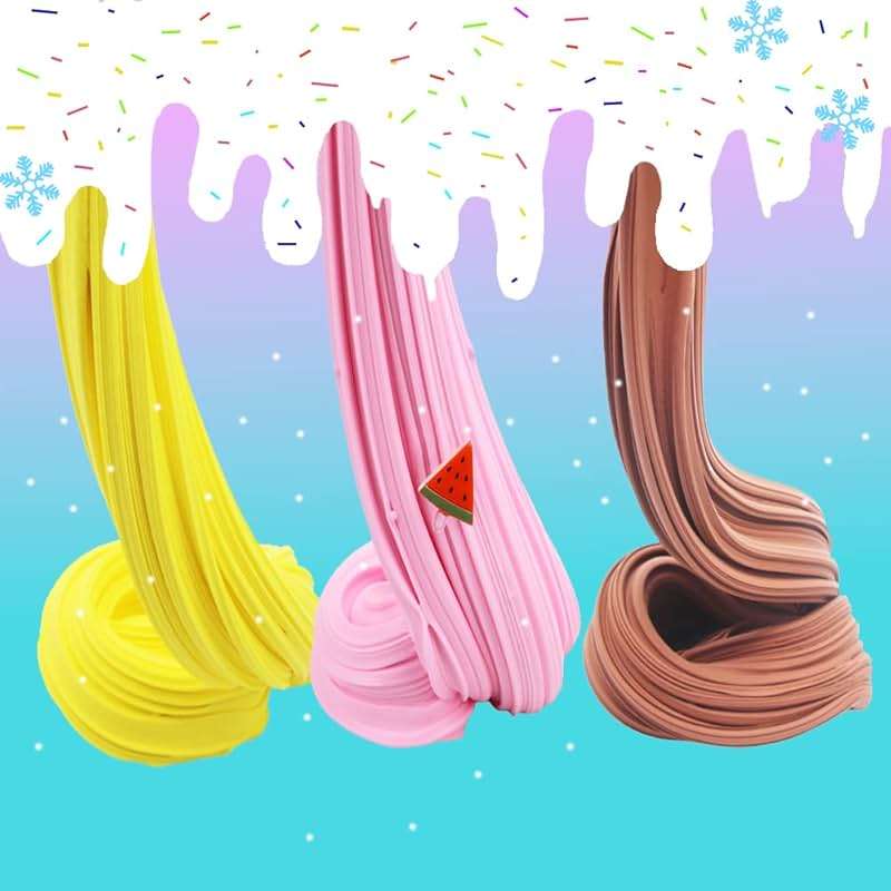 5 Pack Butter Slime Kit,Birthday Gifts for Kids,Party Favors for Girls and Boys,Non-Sticky,Super Soft Stress Relief Toy - Image 6