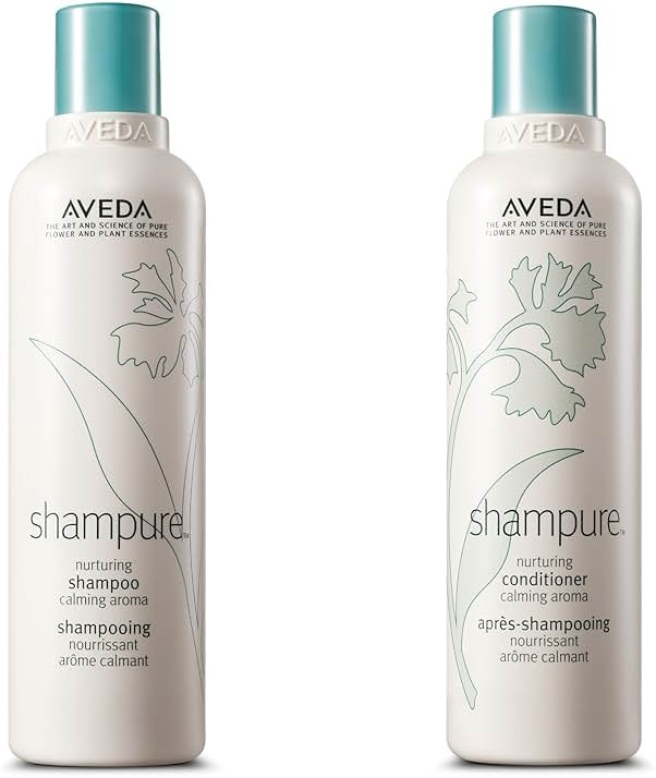Aveda Shampure Nurturing Shampoo for Fine to Medium Hair | Gently Cleanses and Nourishes Hair | With Abyssinian Oil | Calming Aroma of Lavender & Ylang Ylang | 96% Naturally Derived* - Product Image