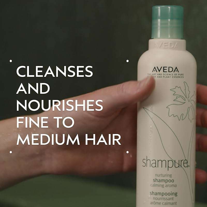 Aveda Shampure Nurturing Shampoo for Fine to Medium Hair | Gently Cleanses and Nourishes Hair | With Abyssinian Oil | Calming Aroma of Lavender & Ylang Ylang | 96% Naturally Derived* - Image 2