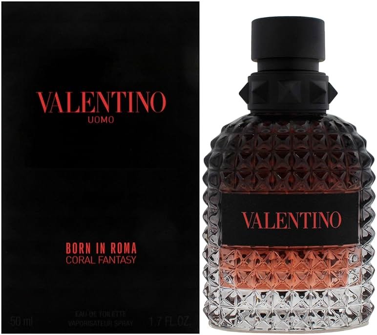 Valentino Uomo Born In Roma Coral Fantasy for Men - 1.7 oz EDT Spray | Uomo - Product Image