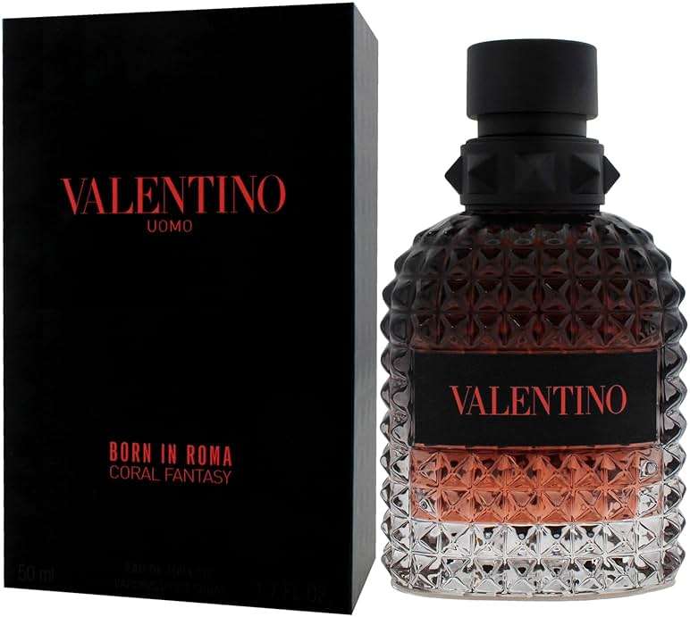 Valentino Uomo Born In Roma Coral Fantasy for Men - 1.7 oz EDT Spray | Uomo - Image 4