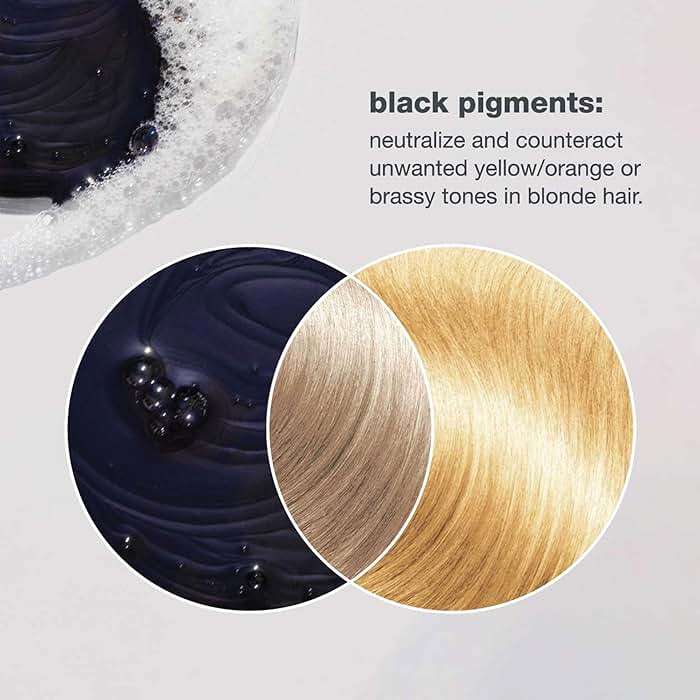 milk_shake icy blond shampoo award winning shampoo with black pigment to cool brassy tones and enhance platinum blonde hair ideal for maintaining icy, ash-toned color - Image 5