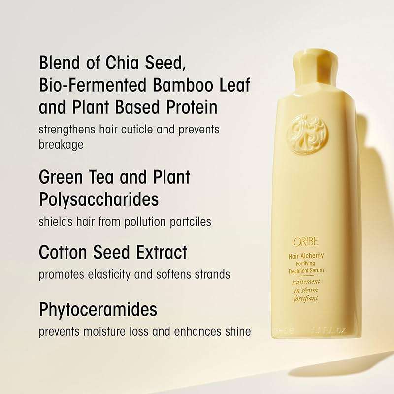 Oribe Hair Alchemy Resilience Shampoo, Conditioner & Treatment Bundle - Image 5