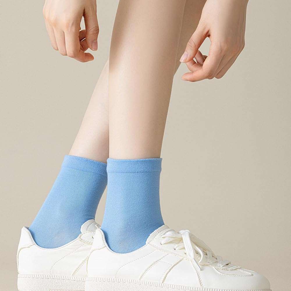 SRYL Women Fashion Casual Cotton Socks W1005 - Image 3