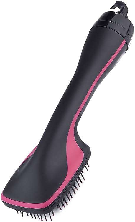 Sonew 2 In 1 Hair Dryer Brush & Straightener Blow Dryer Brush with Negative Ions Detangles & Smooths Hair Reduces Frizz & Static Styler - Image 1