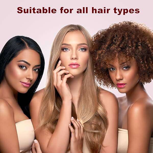 Sonew 2 In 1 Hair Dryer Brush & Straightener Blow Dryer Brush with Negative Ions Detangles & Smooths Hair Reduces Frizz & Static Styler - Image 9