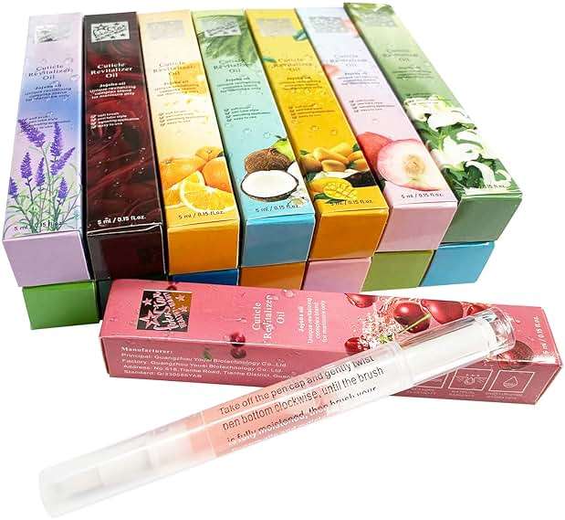 15pcs Cuticle Oil Pen for Nails Care Products, Nail Oil Bulk Repair Kit Professional Revitalizer Fingernails Growth Manicure Set Damage Dry Cutical Oul Hangnail Treatment Scented Moisturizer - Image 7