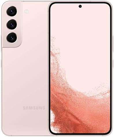 Samsung Galaxy S22 5G, US Version, 128GB, Pink Gold - Unlocked (Renewed) - Image 1