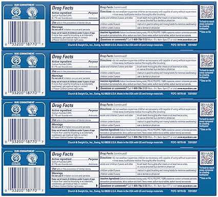 ARM & Hammer Peroxicare Toothpaste for Gum Health, Baking Soda Toothpaste, Clean Mint, 6.0 oz (Pack of 4 - Image 2