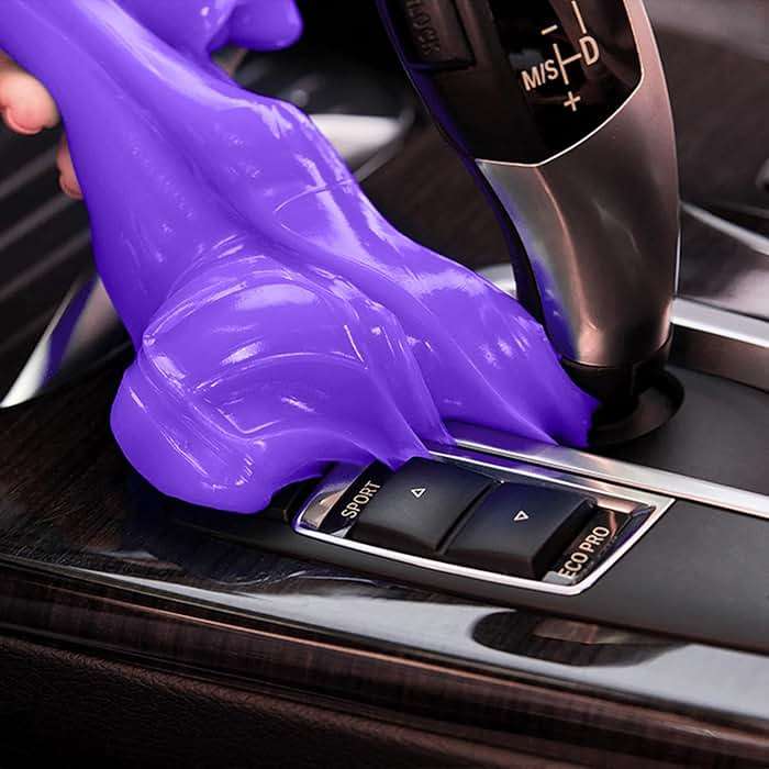 PULIDIKI Car Cleaning Gel Cleaning Putty Car Interior Cleaner Car Detailing Kit Car Cleaning Slime Car Cleaning Supplies Car Accessories Gifts for Men Women Purple - Image 1