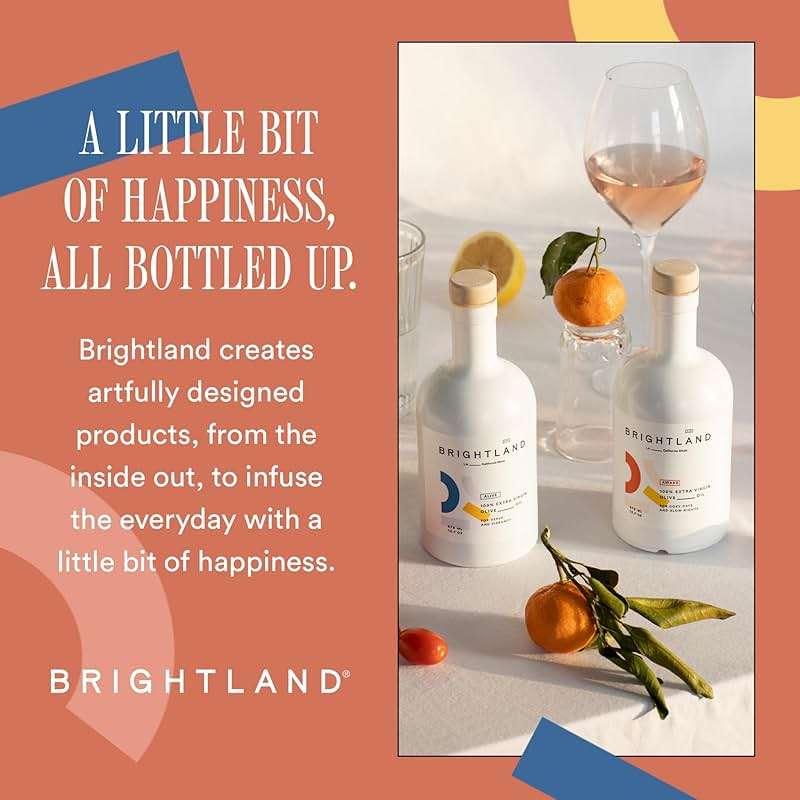 Brightland Alive Extra Virgin Olive Oil, High Polyphenol Cold-Pressed Oil Ideal for Salads, Hummus, Baked Goods & Bread, Made from Arbosana, Arbequina & Koroneiki Olives - 12.7 Fl Oz - Image 6