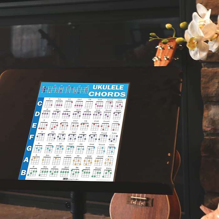 QMG Ukulele Chords Cheatsheet – Laminated A4 Music Theory Chart with Circle of Fifths for Beginners - Image 7