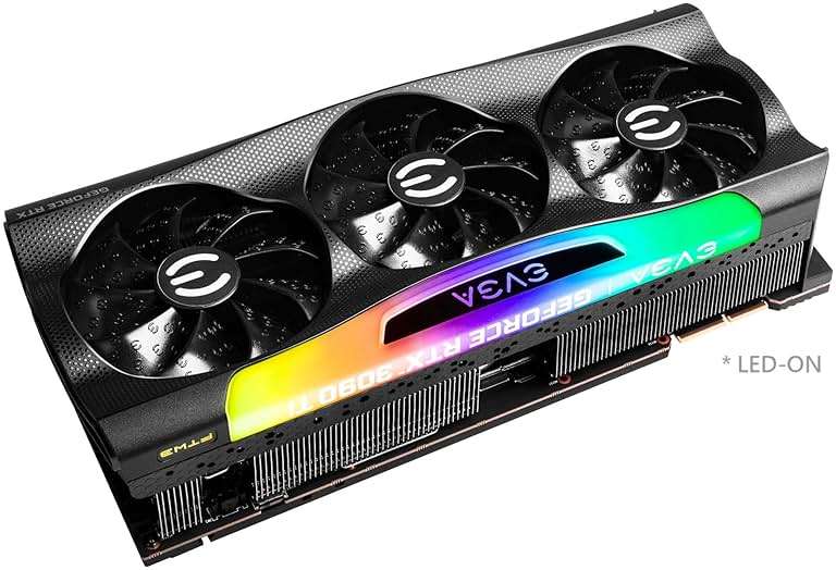 EVGA GeForce RTX 3090 Ti FTW3 Ultra Gaming, 24G-P5-4985-KR, 24GB GDDR6X, iCX3, ARGB LED, Backplate, Free eLeash - Image 8
