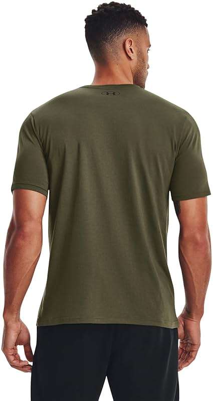 Under Armour Men's Sportstyle Left Chest Logo Short-Sleeve T-Shirt - Image 4