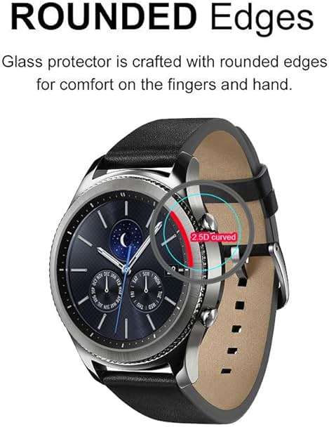 (3 Pack) Supershieldz Designed for Garmin Fenix 8/8 Pro (Solar/Amoled) 51mm / Garmin Fenix 7X/7X Pro (Solar/Sapphire Solar) / Epix Pro (51mm) Tempered Glass Screen Protector, Anti Scratch, Bubble Free - Image 3