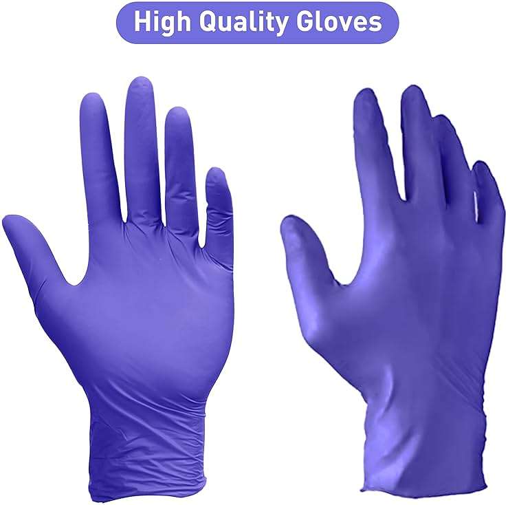PElPU Nitrile Gloves, Disposable cleaning, Powder Free, Latex Free, Non-Sterile Protective Gloves - Image 2