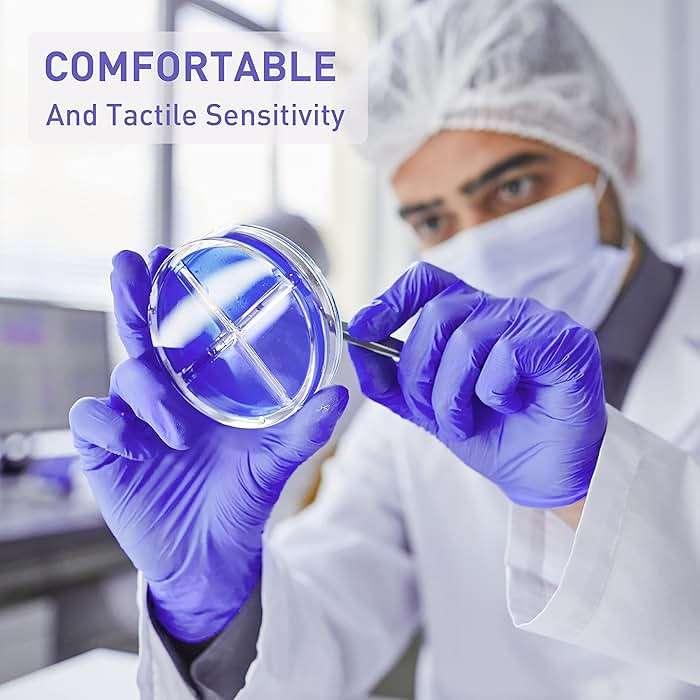 PElPU Nitrile Gloves, Disposable cleaning, Powder Free, Latex Free, Non-Sterile Protective Gloves - Image 6