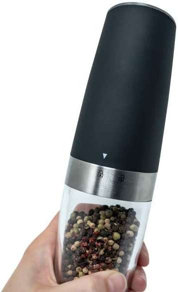 Cuisinart CSS-2424 Gravity Salt and Pepper Spice Mill with Blue LED Light, 2/3 Cup Capacity - Image 9