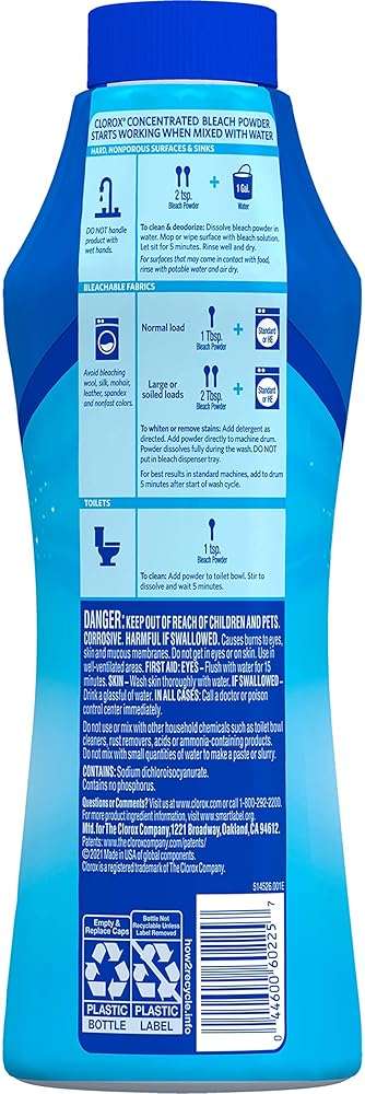 Clorox Concentrated Bleach Powder, 21.1 oz - Image 13