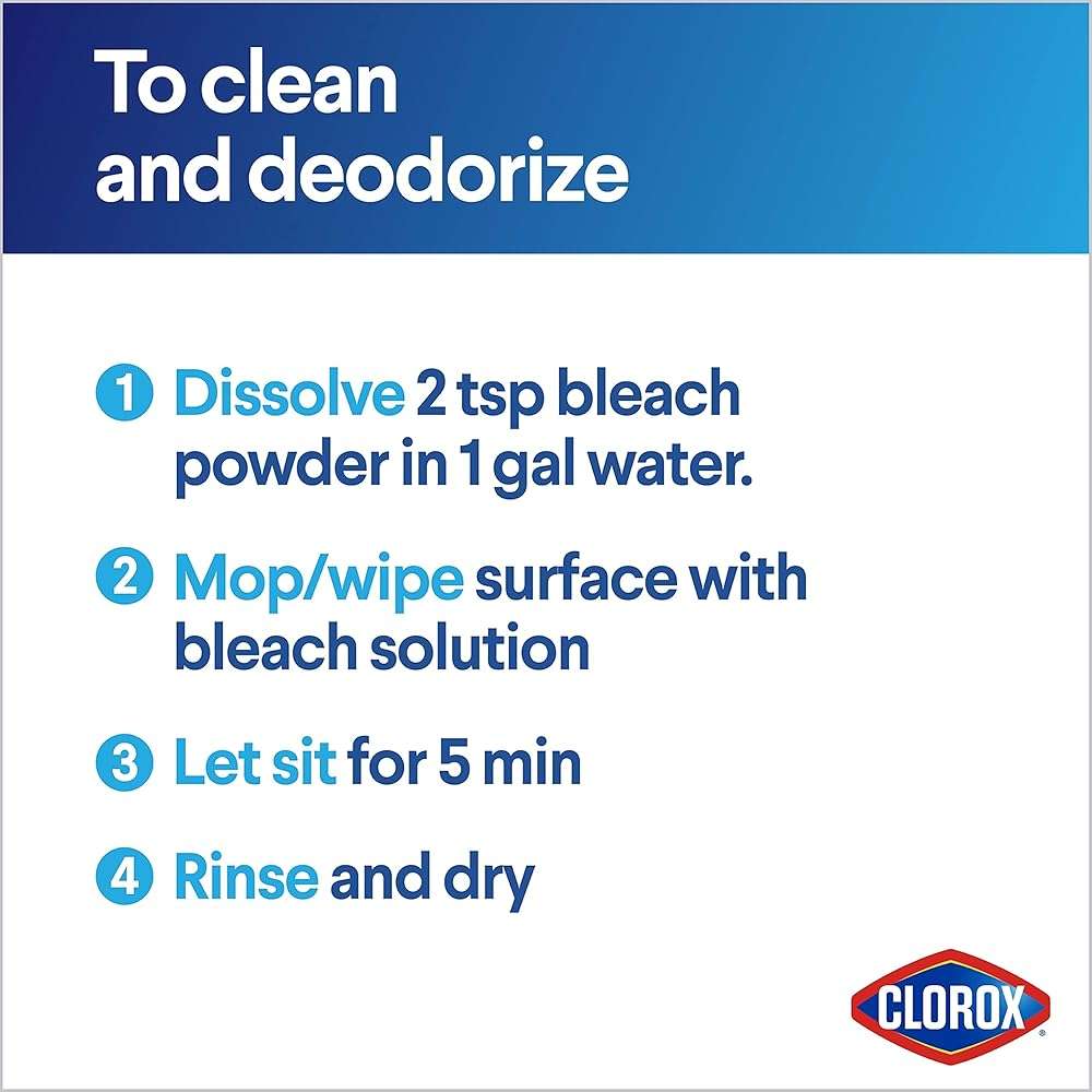 Clorox Concentrated Bleach Powder, 21.1 oz - Image 4