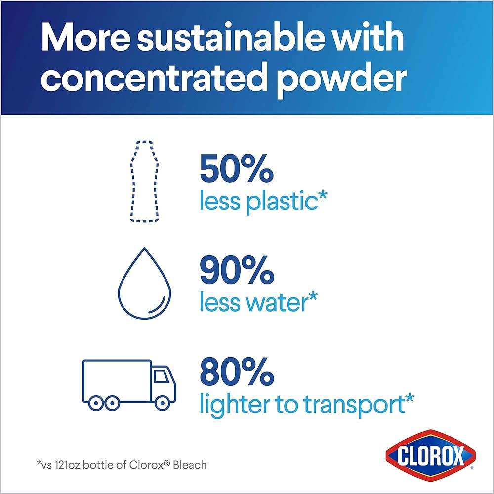 Clorox Concentrated Bleach Powder, 21.1 oz - Image 5