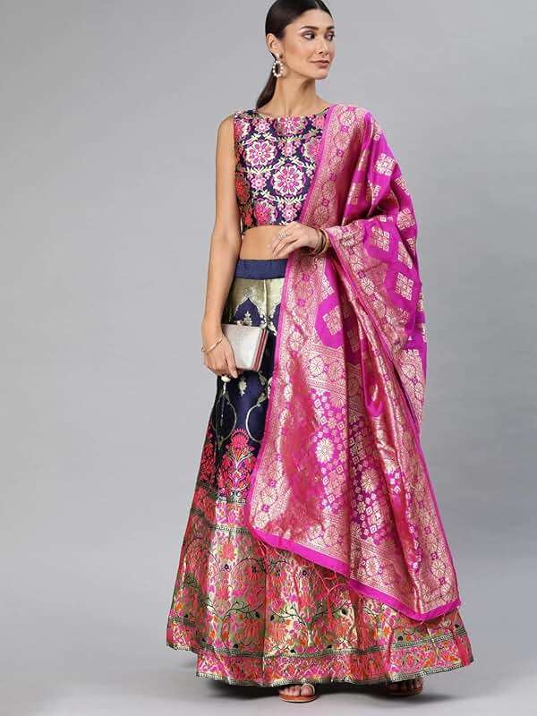 Nitimatta Lehenga Choli for women readymade fully stitched Indian Designer Traditional party wear Wedding Dress - Image 7