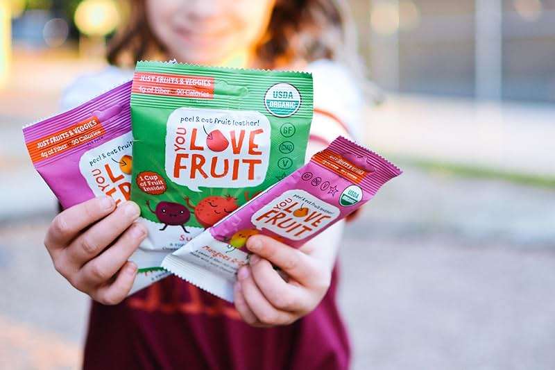 YOU LOVE FRUIT - Fruit Snacks Variety Pack 30 count, 100% Natural Gluten-Free, Vegan, Low Carb, Low Fat Fruit Kosher Snacks for Kids, College Students, Teachers and Offices, Healthy Fruit Snacks (passion fruit, super berry, mango) - Image 7