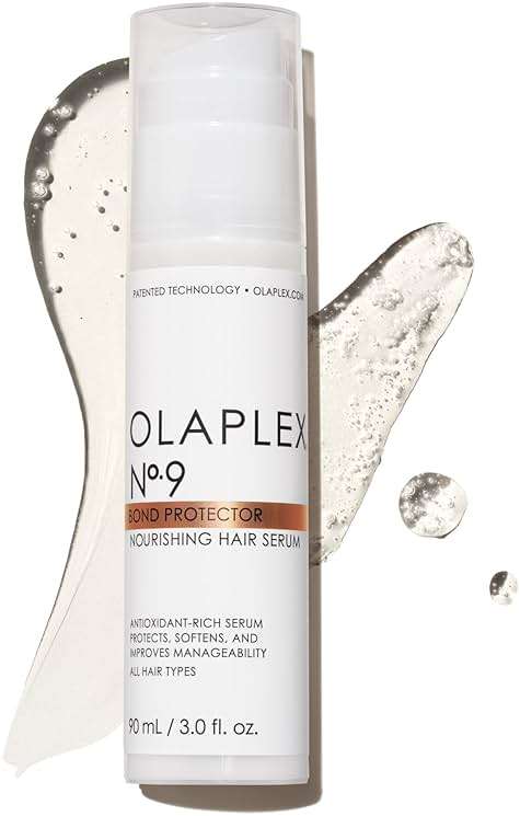 Olaplex Nº. 9 Bond Protector: Nourishing Hair Serum & Heat Protectant | Softens, Nourishes & Reduces Tangle & Static | For Coily, Curly, Straight, and Wavy, 90 mL / 3.0 Fl Oz - Image 1
