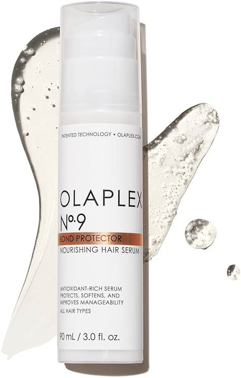 Olaplex Nº. 9 Bond Protector: Nourishing Hair Serum & Heat Protectant | Softens, Nourishes & Reduces Tangle & Static | For Coily, Curly, Straight, and Wavy, 90 mL / 3.0 Fl Oz - Product Image