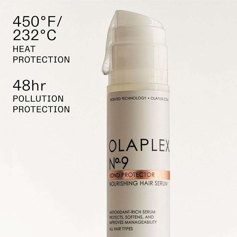 Olaplex Nº. 9 Bond Protector: Nourishing Hair Serum & Heat Protectant | Softens, Nourishes & Reduces Tangle & Static | For Coily, Curly, Straight, and Wavy, 90 mL / 3.0 Fl Oz - Image 3