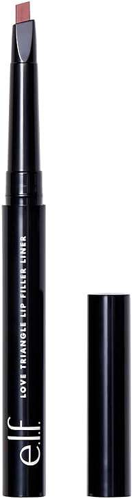 e.l.f. Love Triangle Lip Filler Liner, 2-in-1 Lipliner Pencil For Sculpting & Filling, Long-Lasting Intense Color, Vegan & Cruelty-Free, Soft Pink - Image 1